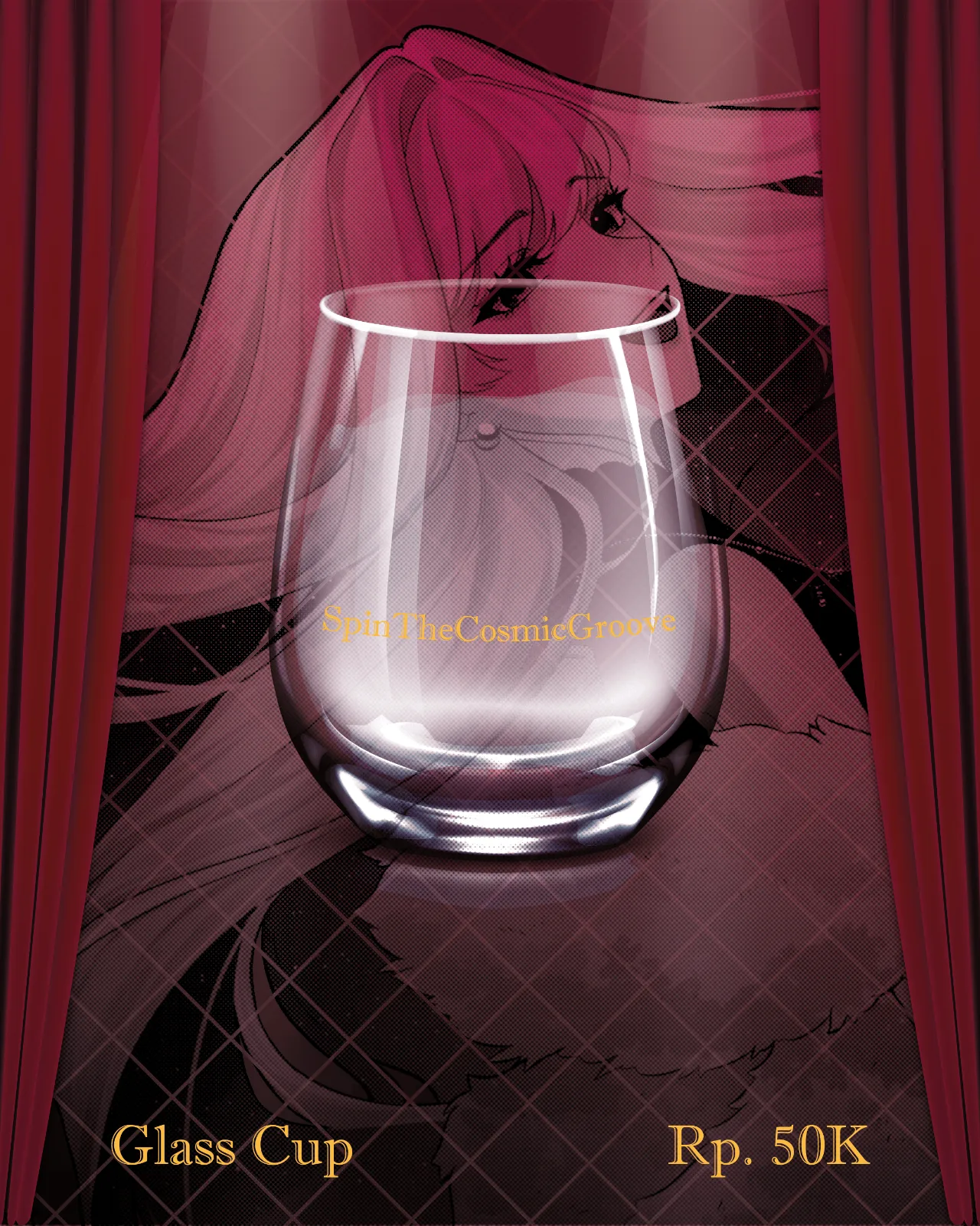 [#SpinTheCosmicGroove] Glass Cup Tuscany, photo 1